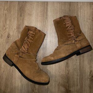 Faded Glory Tan Fringe Boots